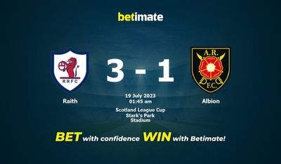 Soi kèo Raith vs Albion ngày 18/07/2023