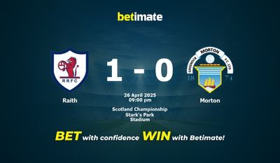 Dự đoán Raith vs Morton, Tỷ lệ cược & Mẹo cá cược 26/04/2025