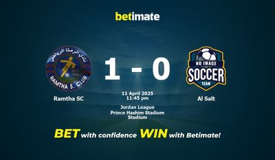 Dự đoán Ramtha SC vs Al Salt, Tỷ lệ cược & Mẹo cá cược 04/11/2025