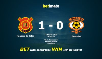 Dự đoán Rangers de Talca vs Cobreloa, Tỷ lệ cược & Mẹo cá cược 03/15/2025