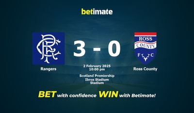 Dự đoán, Tỷ lệ cược & Mẹo cá cược Rangers vs Ross County 02/02/2025