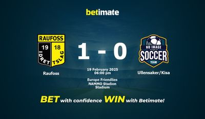 Dự đoán Raufoss vs Ullensaker/Kisa, Tỷ lệ & Mẹo cá cược 19/02/2025