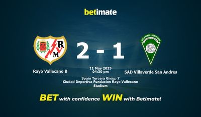 Dự đoán Rayo Vallecano B vs SAD Villaverde San Andres, Tỷ lệ cược & Mẹo cá cược 05/11/2025