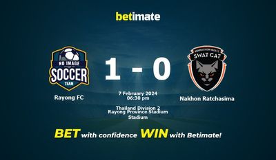 Dự đoán Rayong FC vs Nakhon Ratchasima, tỷ lệ cá cược 07/02/2024