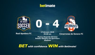 Soi kèo Real Apodaca FC vs Cimarrones de Sonora FC, tỷ lệ và tip cá cược 02/02/2025