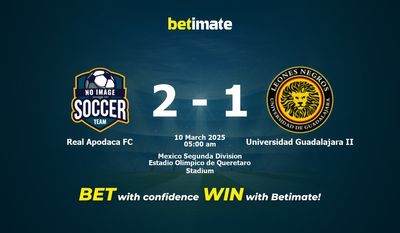Soi kèo Real Apodaca FC vs Universidad Guadalajara II, tỷ lệ và tip cá cược 09/03/2025