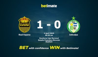 Dự đoán Real Espana vs Juticalpa, Tỷ lệ cược & Mẹo cá cược 04/04/2025
