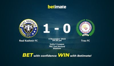 Nhận định dự đoán Real Kashmir FC vs Trau FC, tỷ lệ cá cược 04/11/2023