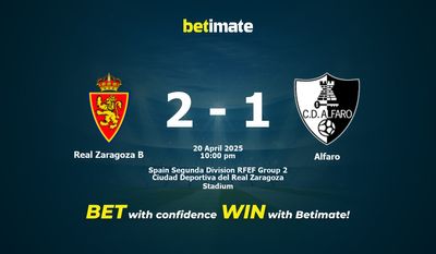 Dự đoán Real Zaragoza B vs Alfaro, Tỷ lệ cược & Mẹo cá cược 20/04/2025