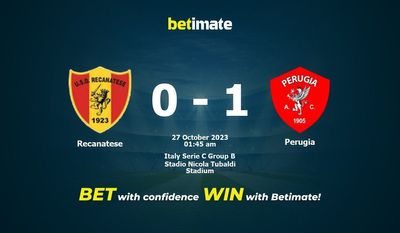 Dự đoán Recanatese vs Perugia, tỷ lệ và mẹo cá cược 26/10/2023