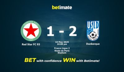 Dự đoán Red Star FC 93 vs Dunkerque, Tỷ lệ cược & Mẹo cá cược 05/10/2025