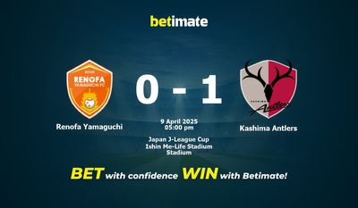 Renofa Yamaguchi vs Kashima Antlers Dự đoán, Tỷ lệ cược & Mẹo cá cược 04/09/2025