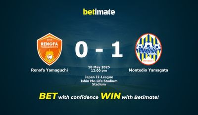 Renofa Yamaguchi vs Montedio Yamagata Dự đoán, Tỷ lệ cược & Mẹo cá cược 18/05/2025