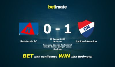 Dự đoán của Resistanceencia FC vs Nacional Asuncion, Tỷ lệ & Mẹo cá cược 28/08/2023