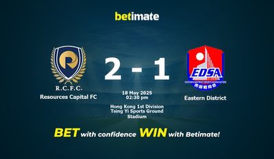 Dự đoán Capital FC vs Eastern District, Tỷ lệ cược & Mẹo cá cược 18/05/2025