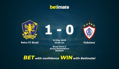 Dự đoán, tỷ lệ và tip cá cược Retro FC Brasil vs Itabaiana 18/05/2025
