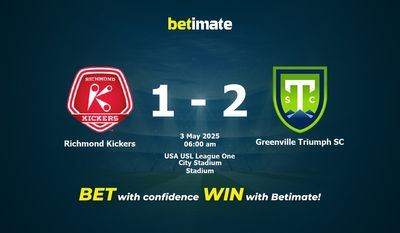 Dự đoán, tỷ lệ cược và mẹo cá cược Richmond Kickers vs Greenville Triumph SC 05/02/2025