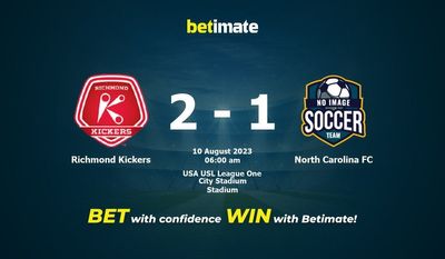 Soi kèo Richmond Kickers vs North Carolina FC ngày 09/08/2023