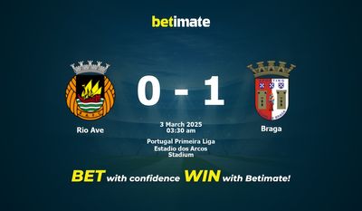 Dự đoán Rio Ave vs Braga, Tỷ lệ cược & Mẹo cá cược 03/02/2025
