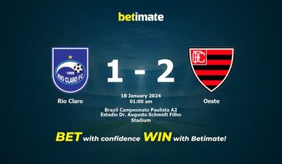 Dự đoán Rio Claro vs Oeste, Tỷ lệ & Mẹo cá cược 17/01/2024