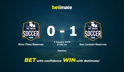Dự đoán, tỷ lệ cược và mẹo cá cược River Plate Reserves vs San Lorenzo Reserves 12/10/2024