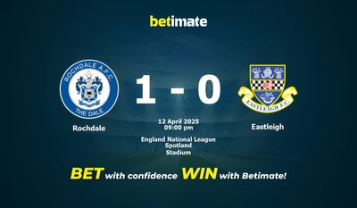 Dự đoán Rochdale vs Eastleigh, Tỷ lệ cược & Mẹo cá cược 04/12/2025