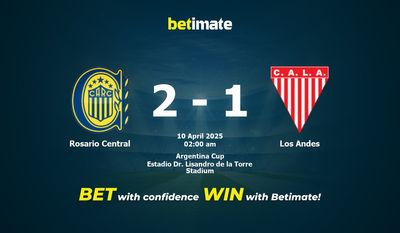 Dự đoán Rosario Central vs Los Andes, Tỷ lệ cược & Mẹo cá cược 04/09/2025