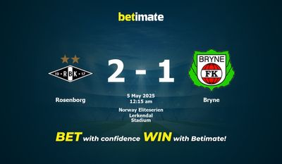 Soi kèo Rosenborg vs Bryne, Tỷ lệ & Mẹo cá cược 04/05/2025
