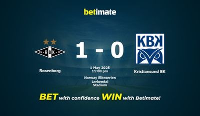 Soi kèo Rosenborg vs Kristiansund BK, tỷ lệ cá cược 01/05/2025