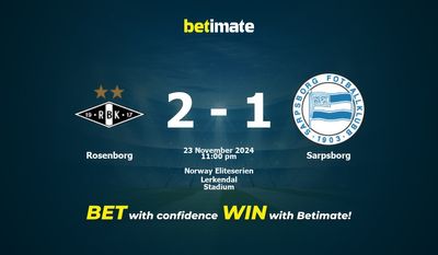 Soi kèo Rosenborg vs Sarpsborg, Tỷ lệ & Mẹo cá cược 23/11/2024