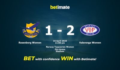 Dự đoán Rosenborg Women vs Valerenga Women, Tỷ lệ cược & Mẹo cá cược 16/04/2025