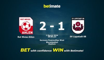Nhận định, soi kèo Rot Weiss Ahlen vs SV Lippstadt 08 02/03/2024