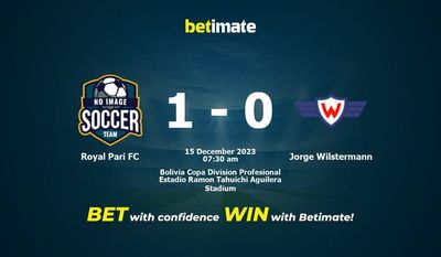 Dự đoán Royal Pari FC vs Jorge Wilstermann, tỷ lệ và tip cá cược 15/12/2023