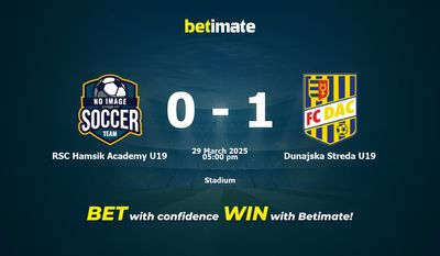 Dự đoán RSC Hamsik Academy U19 vs Dunajska Streda U19, tỷ lệ và tip cá cược 29/03/2025