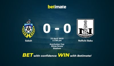 Soi kèo Sabah vs Neftchi Baku, tỷ lệ và tip cá cược 23/04/2025