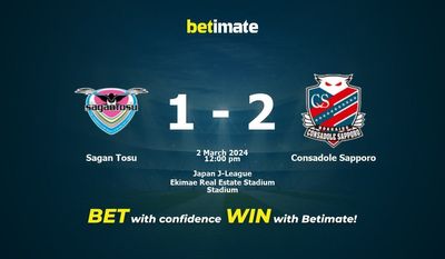 Soi kèo Sagan Tosu vs Consadole Sapporo, tỷ lệ và tip cá cược 02/03/2024