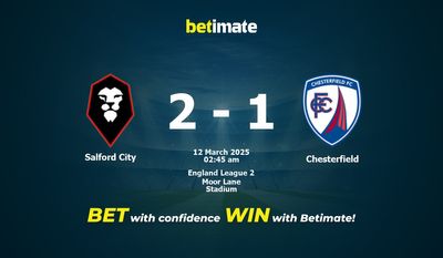 Dự đoán Salford City vs Chesterfield, Tỷ lệ cược & Mẹo cá cược 03/11/2025