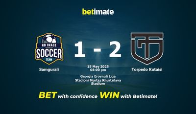 Dự đoán Samgurali vs Torpedo Kutaisi, Tỷ lệ cược & Mẹo cá cược 05/15/2025