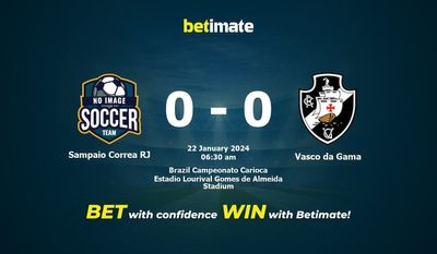 Dự đoán Sampaio Correa RJ vs Vasco da Gama, tỷ lệ và mẹo cá cược 21/01/2024