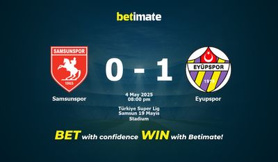 Dự đoán Samsunspor vs Eyupspor, Tỷ lệ cược & Mẹo cá cược 05/04/2025