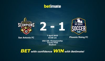 Dự đoán, Tỷ lệ cược & Mẹo cá cược San Antonio FC vs Phoenix Rising FC 04/06/2025