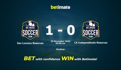 Dự đoán San Lorenzo Reserves vs CA Independiente Reserves, tỷ lệ và mẹo cá cược 24/11/2023