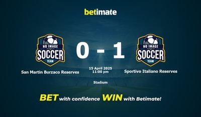 Dự đoán, tỷ lệ cược và mẹo cá cược San Martin Burzaco Reserves vs Sportivo Italiano Reserves 15/04/2025