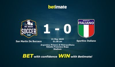 Soi kèo San Martin De Burzaco vs Sportivo Italiano, Tỷ lệ & Mẹo cá cược 20/05/2025