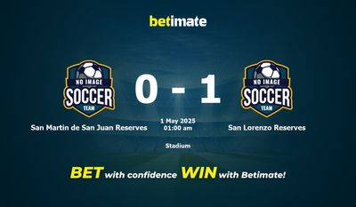 Dự đoán, tỷ lệ cược và mẹo cá cược San Martin de San Juan Reserves vs San Lorenzo Reserves 30/04/2025
