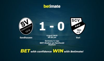 Dự đoán Sandhausen vs Verl, Tỷ lệ cược & Mẹo cá cược 04/06/2025