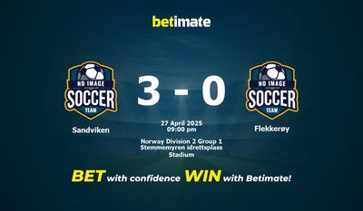 Soi kèo Sandviken vs Flekkerøy, Tỷ lệ & Mẹo cá cược 27/04/2025
