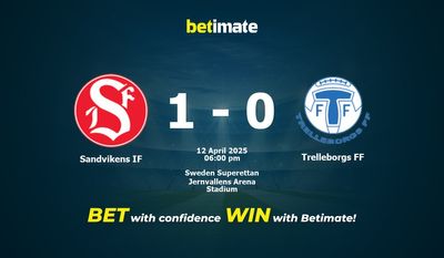 Soi kèo Sandvikens IF vs Trelleborgs FF, Tỷ lệ & Mẹo cá cược 12/04/2025
