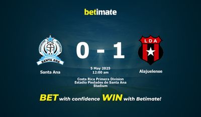 Dự đoán Santa Ana vs Alajuelense, Tỷ lệ cược & Mẹo cá cược 05/04/2025