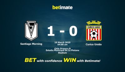 Dự đoán Santiago Morning vs Curico Unido, Tỷ lệ cược & Mẹo cá cược 03/09/2025